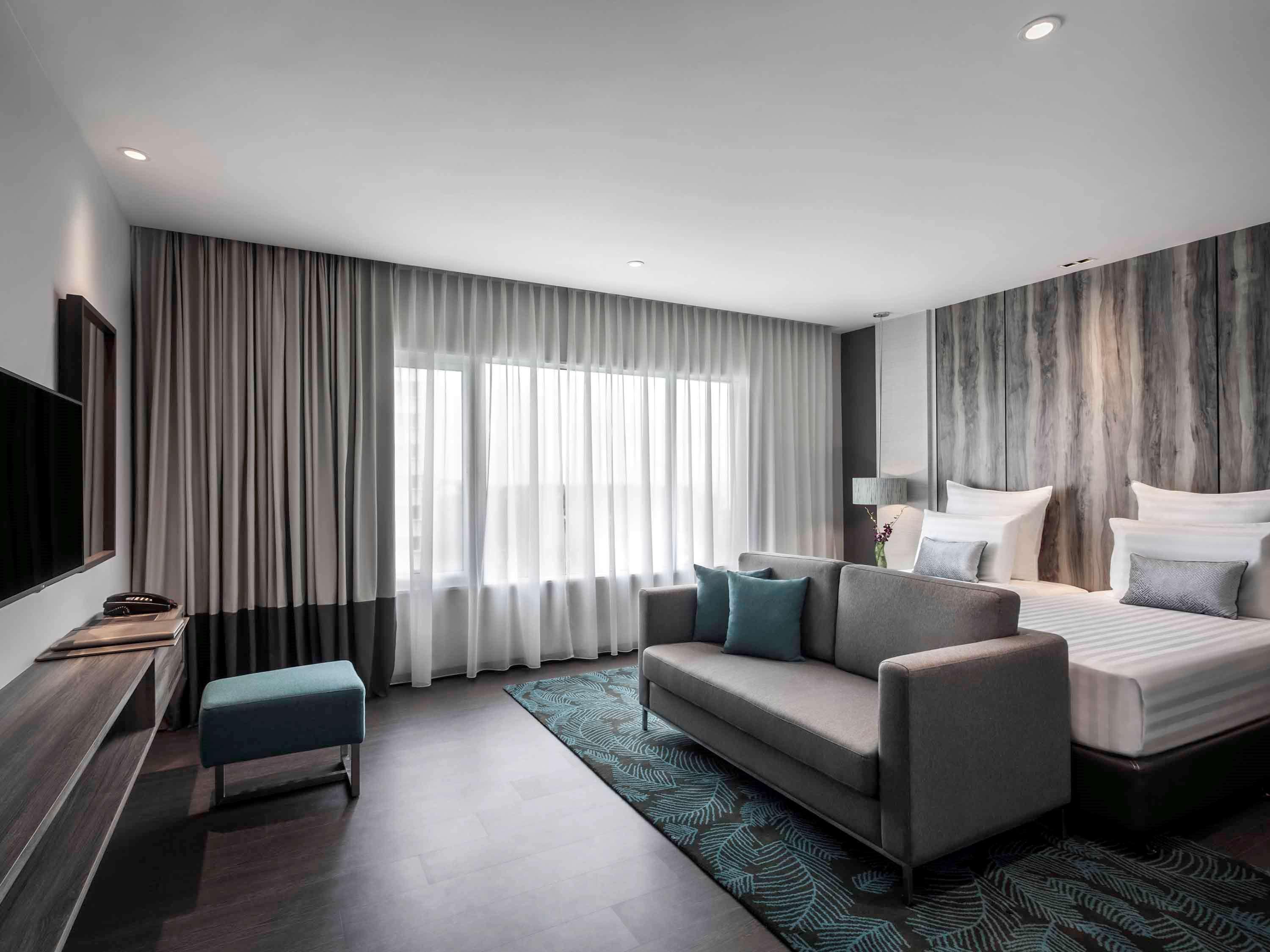Pullman Miri Waterfront Hotel Eksteriør billede Deluxe Room